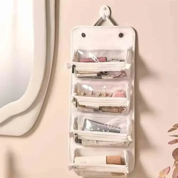 Roll Up Cosmetic Bag for Travel