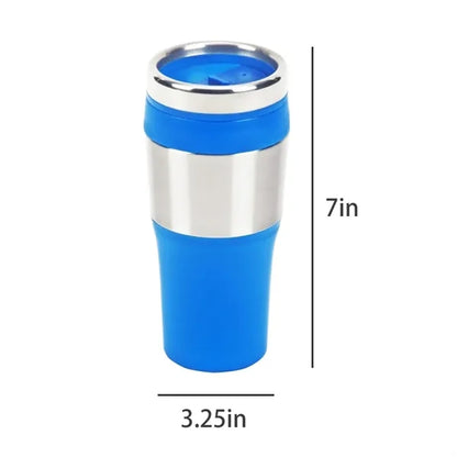 16 OZ Stainless Steel Travel Mug with Lid
