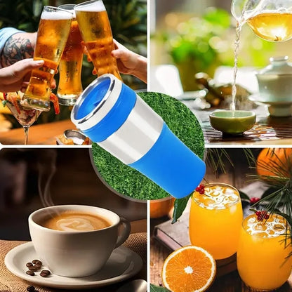 16 OZ Stainless Steel Travel Mug with Lid