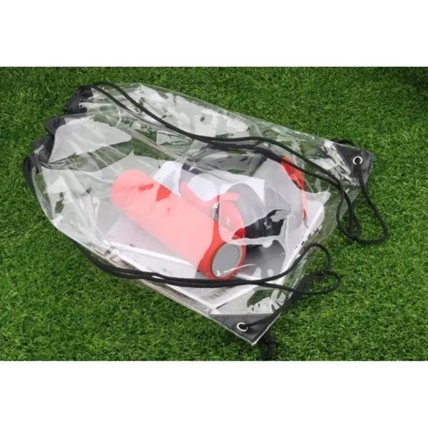Clear Drawstring Backpacks Bags For Gym Sport Event
