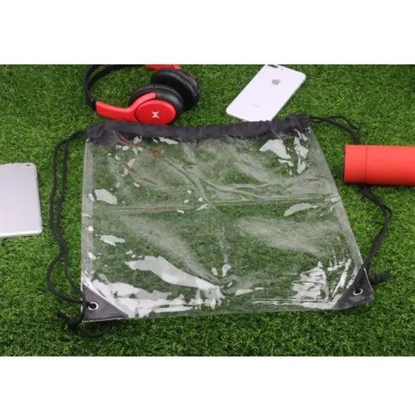 Clear Drawstring Backpacks Bags For Gym Sport Event