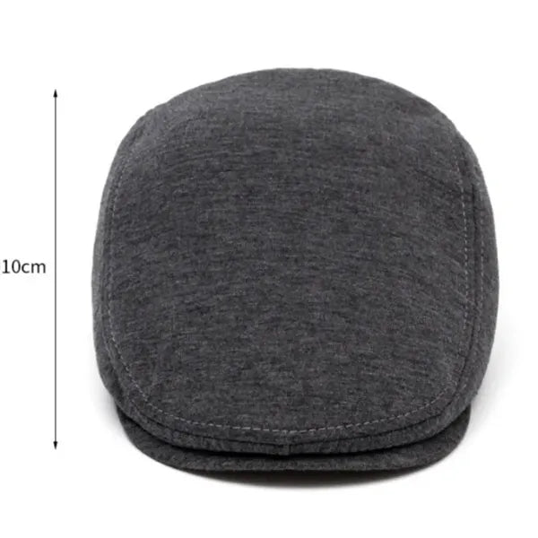 Warm Forward British Soft Top Newsboy Hat