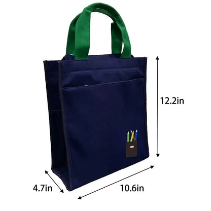 Large Lunch Bag Multi-Layer Student Tutoring File Mommy