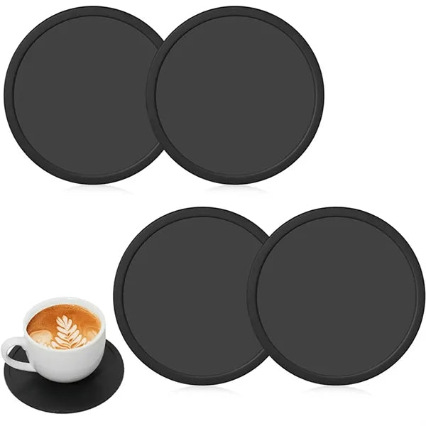 Round Silicone Coaster