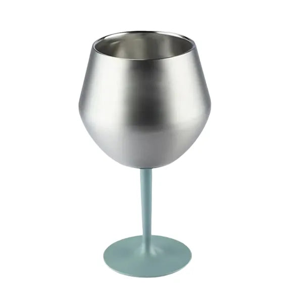 400ML Wine Glass with Stainless Steel Base