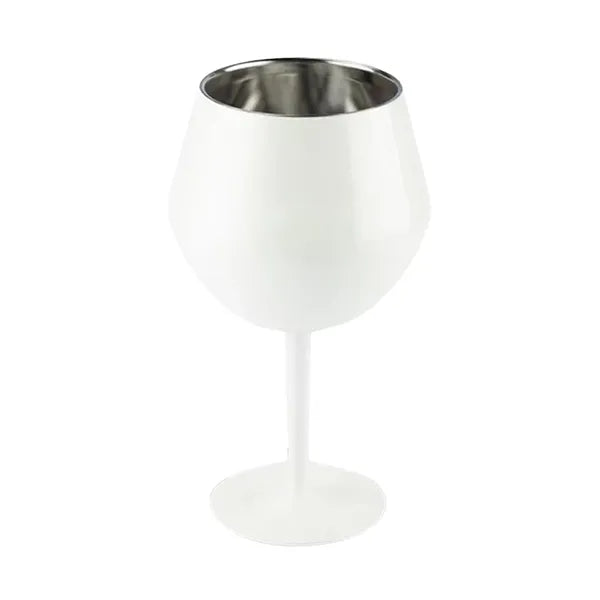 400ML Wine Glass with Stainless Steel Base