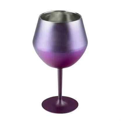 400ML Wine Glass with Stainless Steel Base