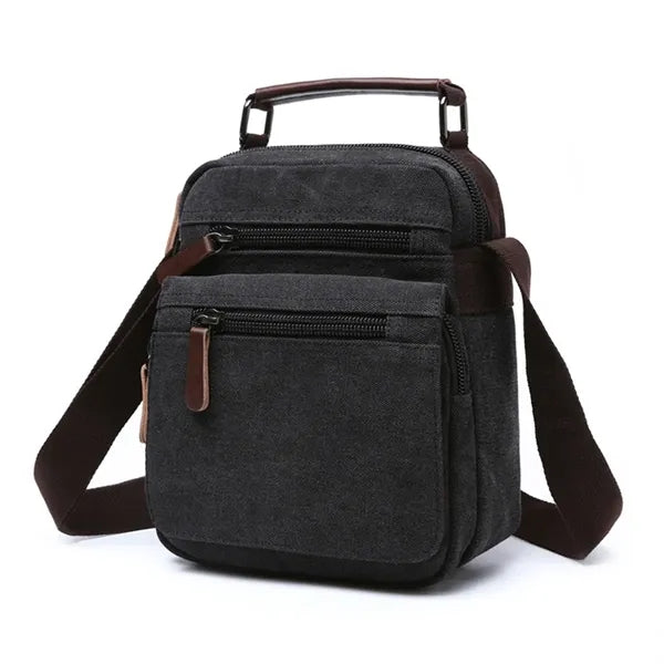 Men's Canvas Messenger Shoulder Bag