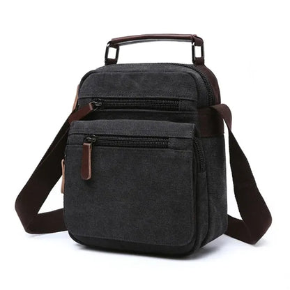 Men's Canvas Messenger Shoulder Bag