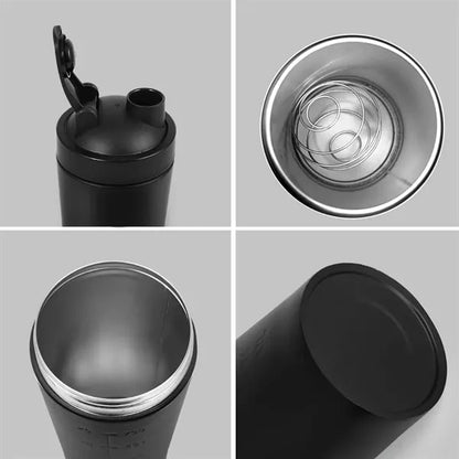 Shaker Bottle with Stainless Steel Mixing Ball