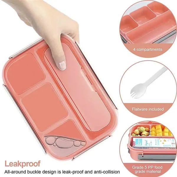 Bento Lunch Box With Tableware