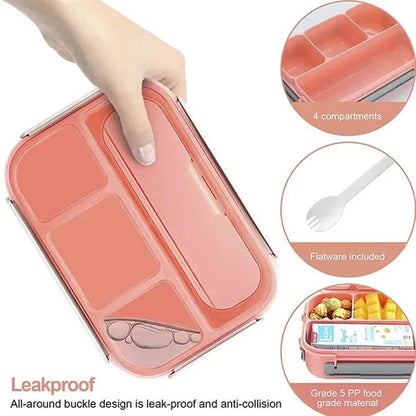 Bento Lunch Box With Tableware