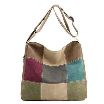 Women's Rainbow Hobo Tote Bag