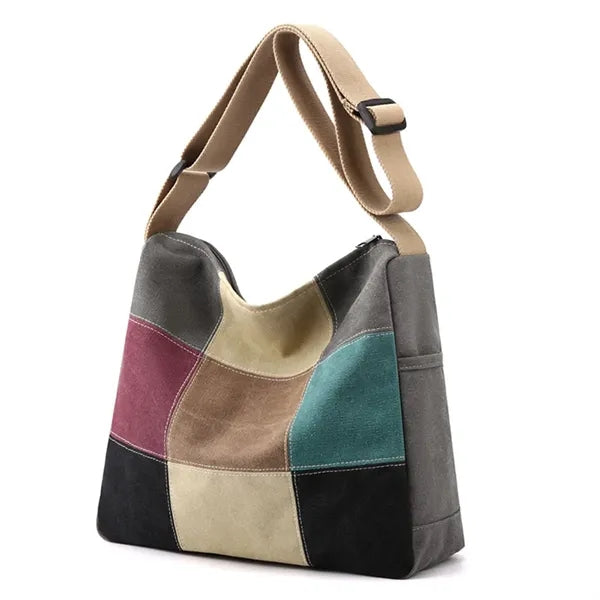 Women's Rainbow Hobo Tote Bag