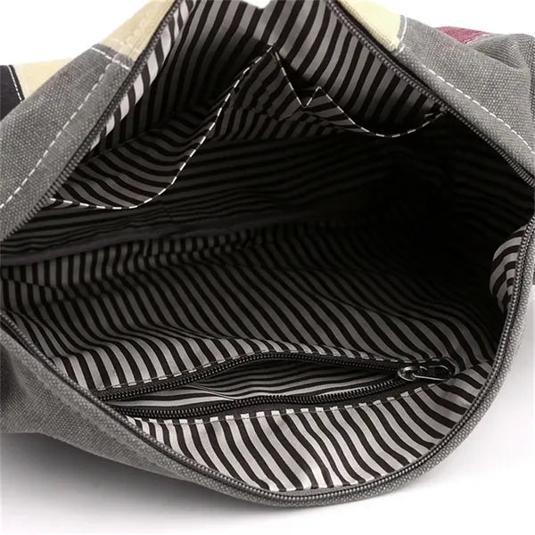 Women's Rainbow Hobo Tote Bag