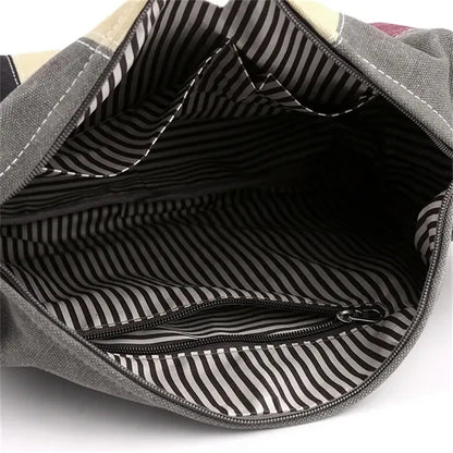 Women's Rainbow Hobo Tote Bag