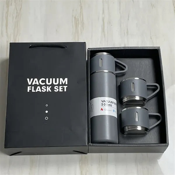 16.9oz Vacuum Insulated Bottle with Cup - Business Gift