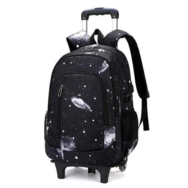 Boys' 18.5in Rolling Backpack - 6-Wheel Luggage