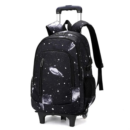 Boys' 18.5in Rolling Backpack - 6-Wheel Luggage
