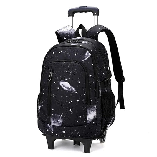 Boys' 18.5in Rolling Backpack - 6-Wheel Luggage