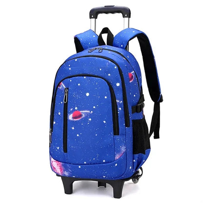 Boys' 18.5in Rolling Backpack - 6-Wheel Luggage