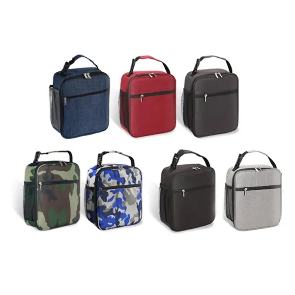 Oxford Insulated Picnic Lunch Bag with Strap
