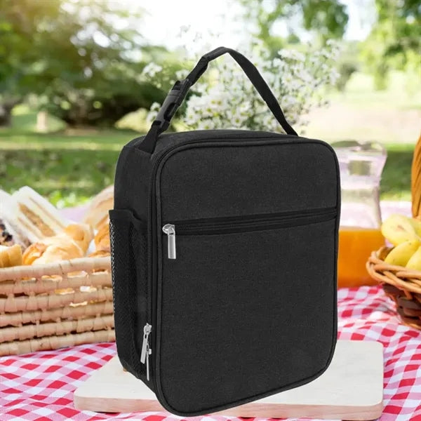 Oxford Insulated Picnic Lunch Bag with Strap