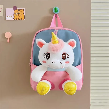 Girls' Pink Unicorn Backpack for Kids