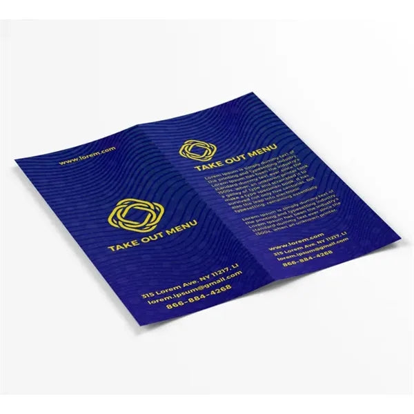 Take-Out Menus - 8.5" x 14" (Front and Back)