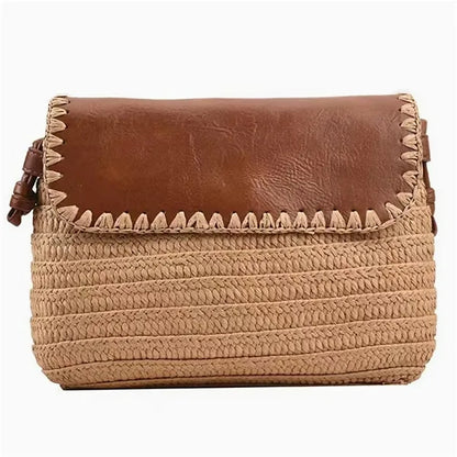 Women's Straw Woven Shoulder Bag