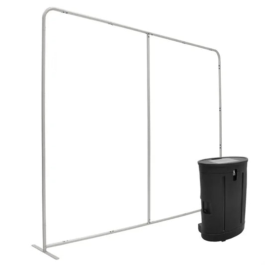 10'W x 90"H EuroFit Straight Wall Plus Hardware Kit