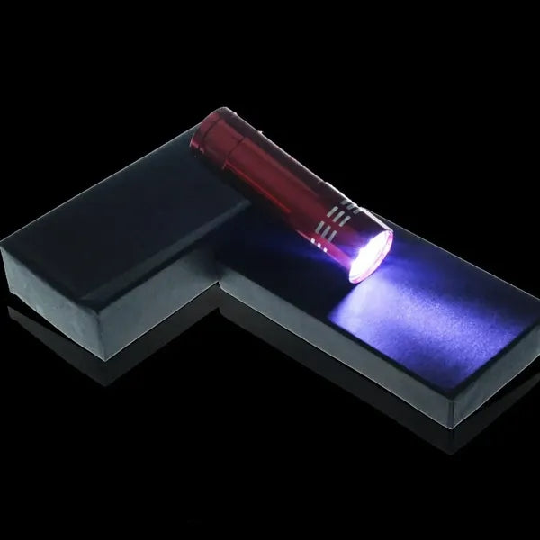 Aluminum 3 LED Keychain Flashlight