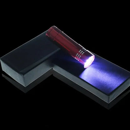 Aluminum 3 LED Keychain Flashlight