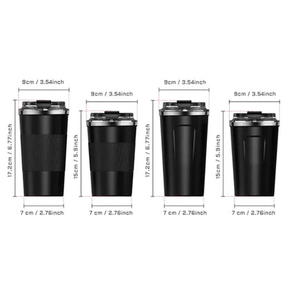 17Oz. Stainless Steel Insulated Travel Mug W/ Flip Lid