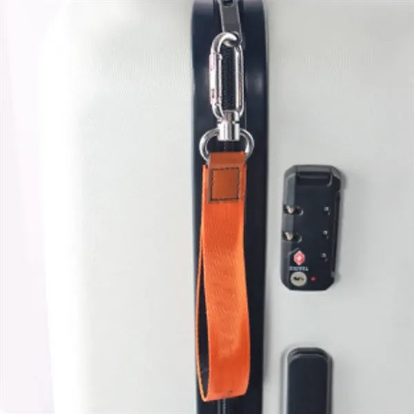 Custom Fabric Wrist Strap Keychain with Metal Hook