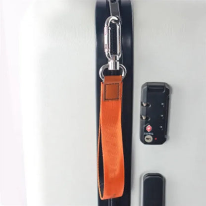 Custom Fabric Wrist Strap Keychain with Metal Hook