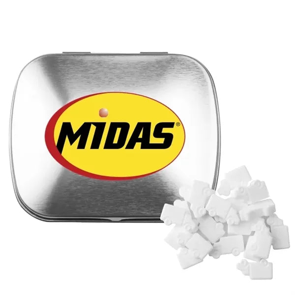 Domed Tin with Truck Shaped Mints