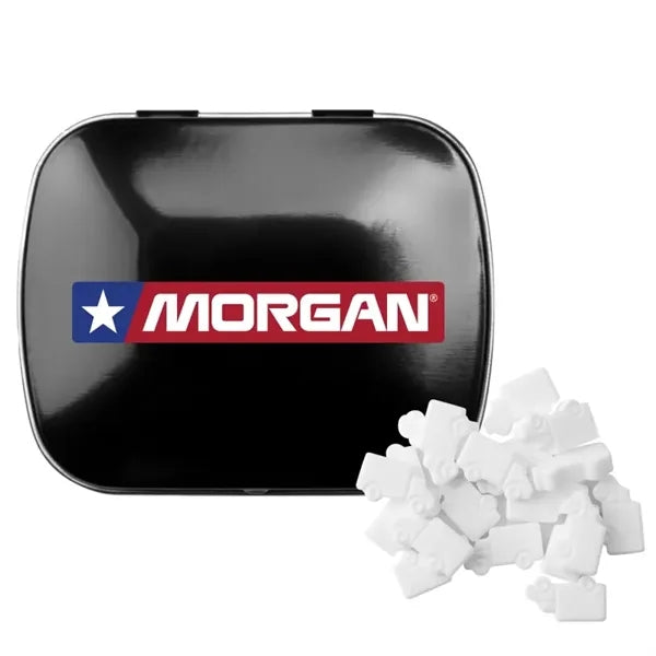 Domed Tin with Truck Shaped Mints