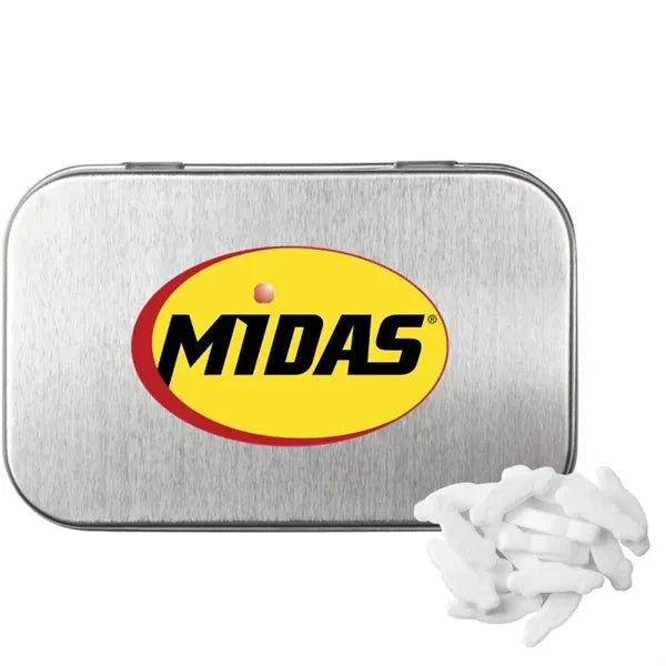 Rectangular Tin with Car Shaped Mints