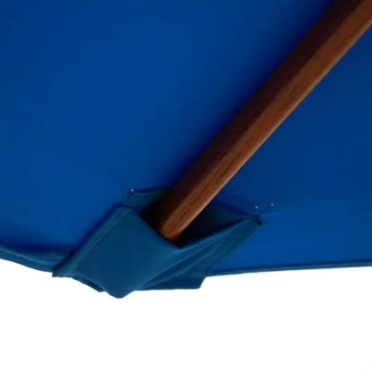 9' Wood Look Tilting Market Umbrella Kit (1 Imprint)