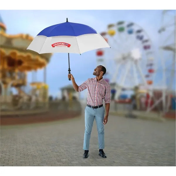 Auto Challenger Golf Umbrella Full-Color Imprint 4 Panel
