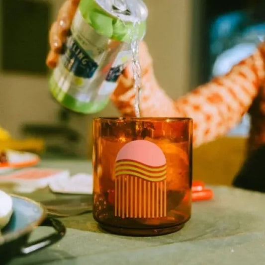 CREATED CO. 10OZ COVE GLASS TUMBLER