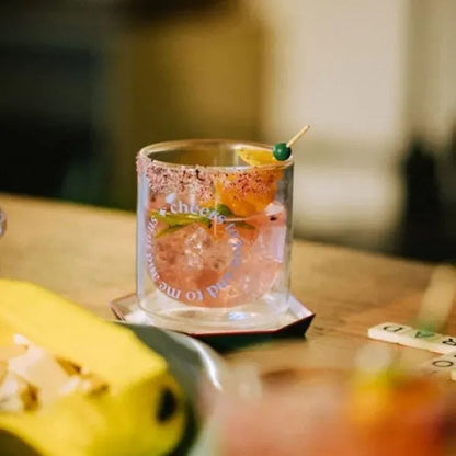 CREATED CO. 10OZ COVE GLASS TUMBLER