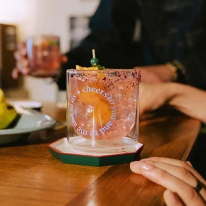 CREATED CO. 10OZ COVE GLASS TUMBLER