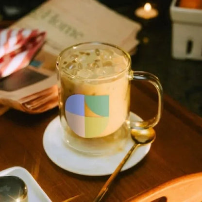 CREATED CO. 12OZ COVE GLASS MUG