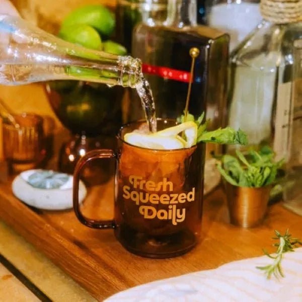 CREATED CO. 12OZ COVE GLASS MUG