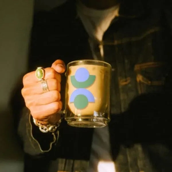 CREATED CO. 12OZ COVE GLASS MUG