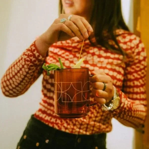 CREATED CO. 12OZ COVE GLASS MUG