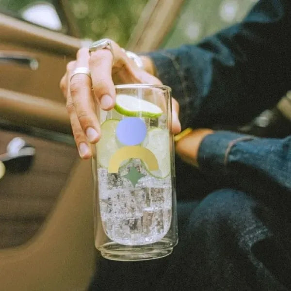 CREATED CO. 16OZ COVE PINT GLASS