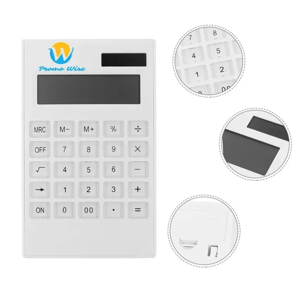 Large Display Durable Solar Calculator with Stand